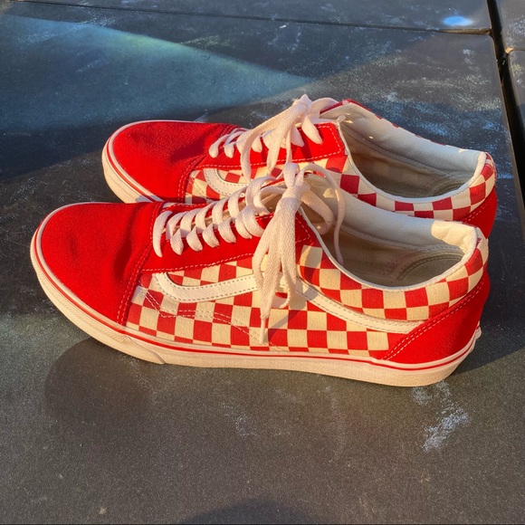 Vans | Shoes | Vans Redwhite Checkered 